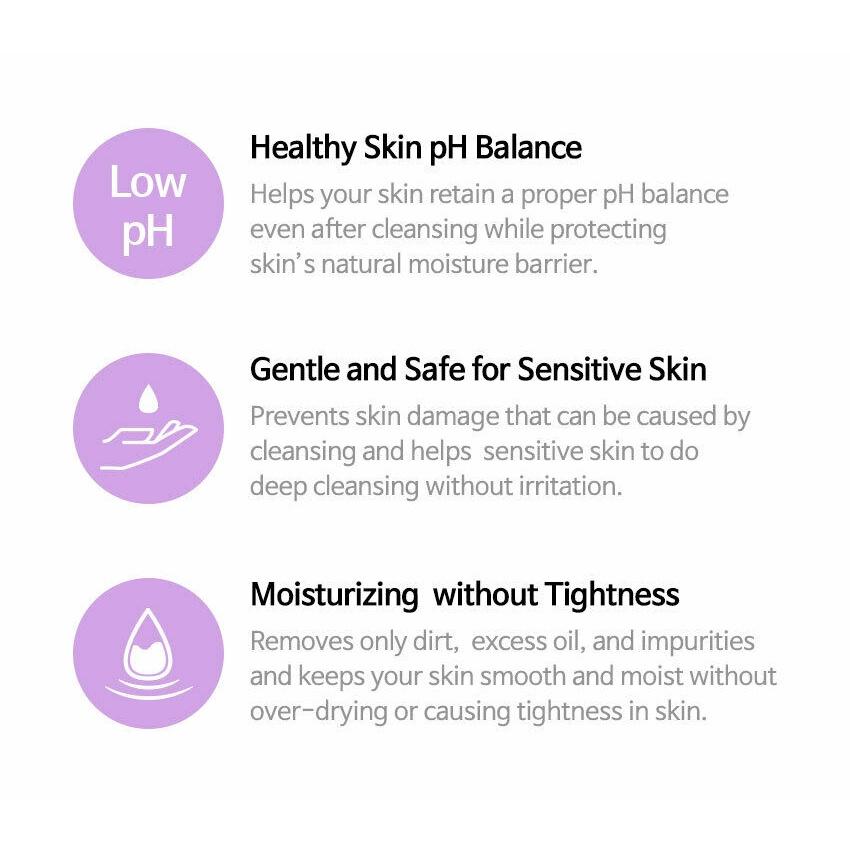 TIA'M Snail & Azulene Low pH Cleanser