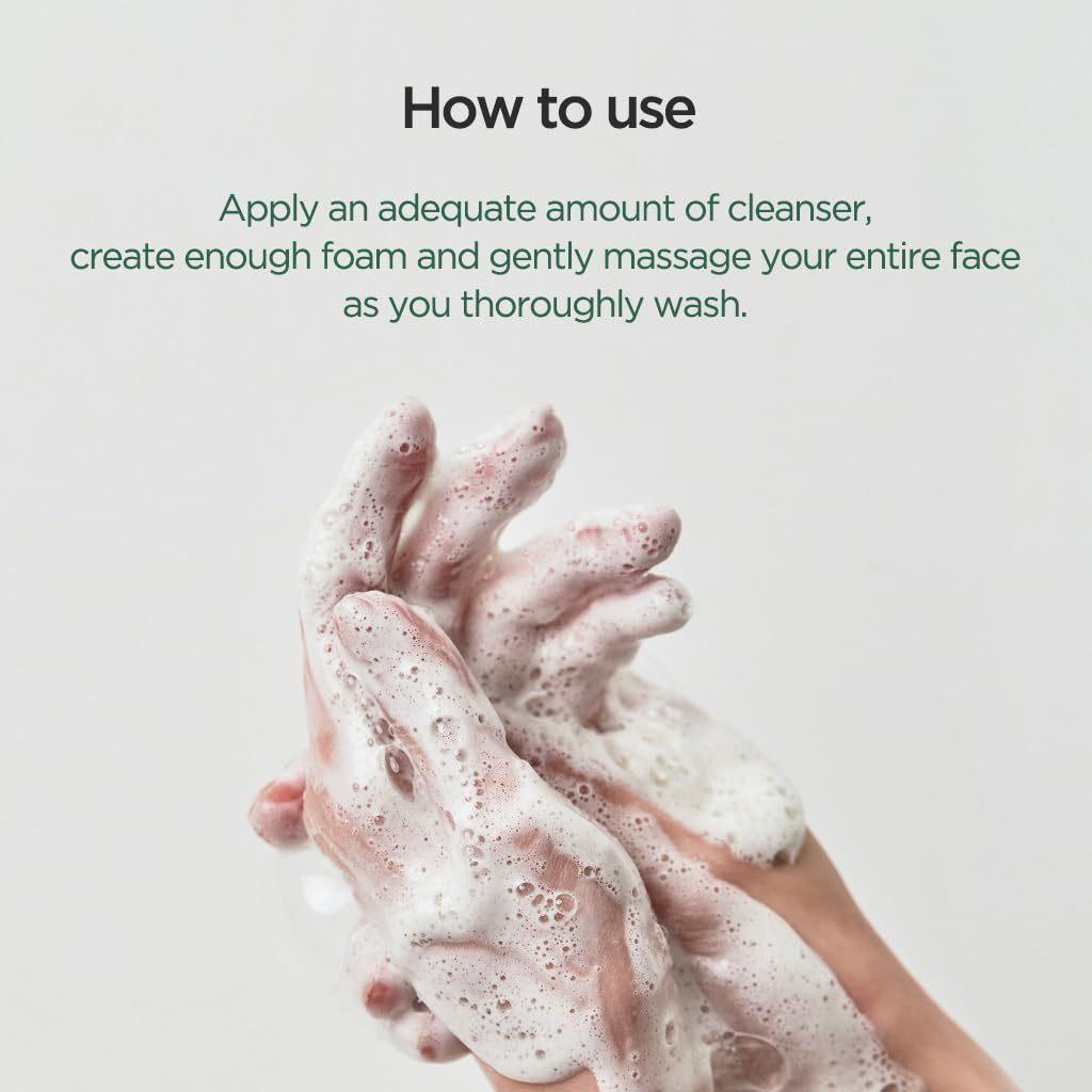 Anua Heartleaf Quercetinol Pore Deep Cleansing Foam 150ml - Deep Pore Cleanser for Acne-Prone Skin