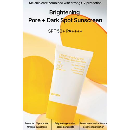 Celimax Pore+Dark Spot Brightening Care Sunscreen 50ml