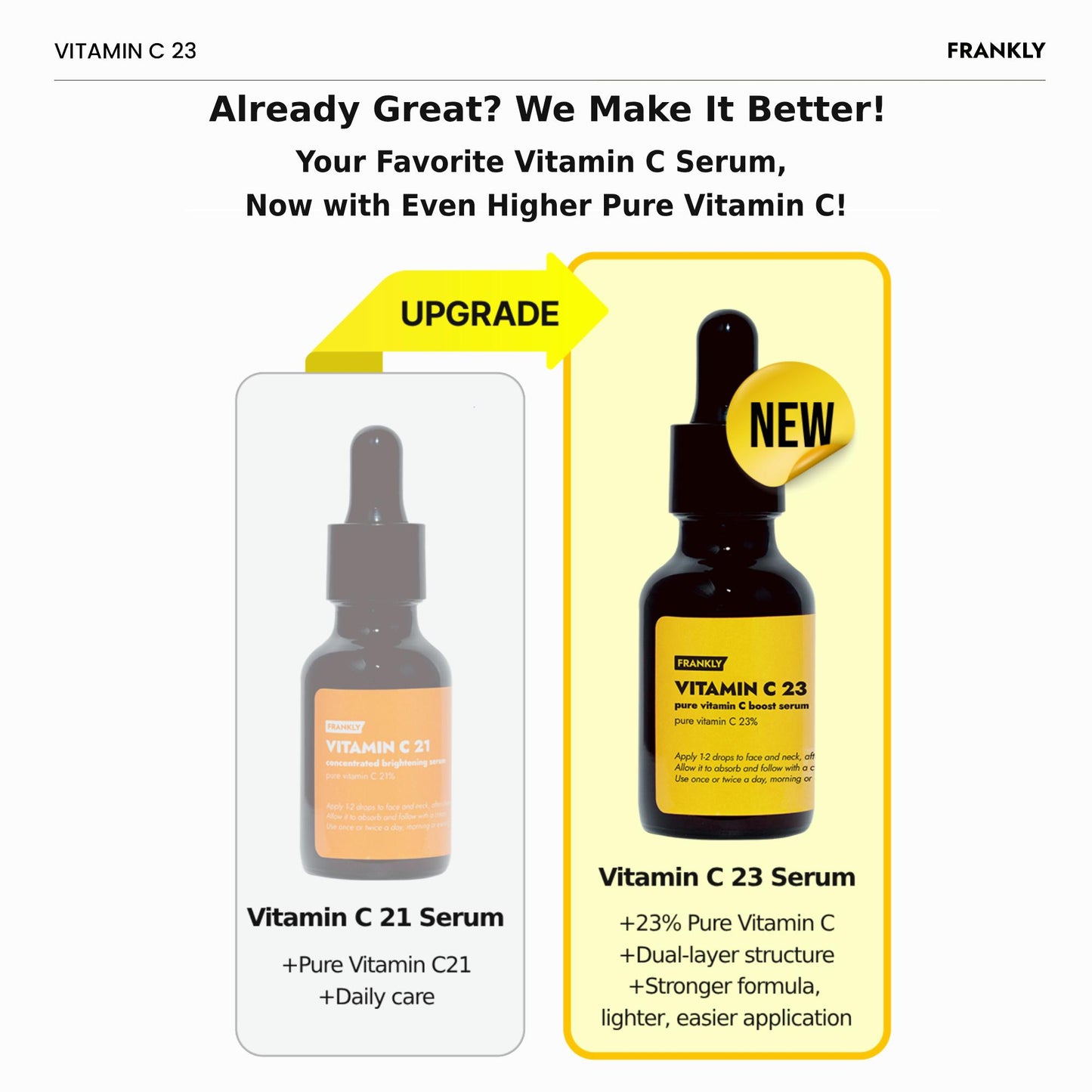 Frankly Vitamin C 23 Concentrated Brightening Serum