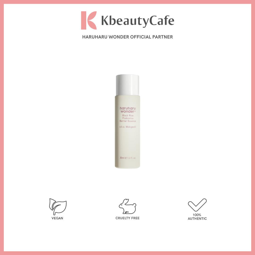 Haruharu Wonder Black Rice Probiotics Barrier Essence – Barrier Repair & Soothing Essence for Sensitive Skin