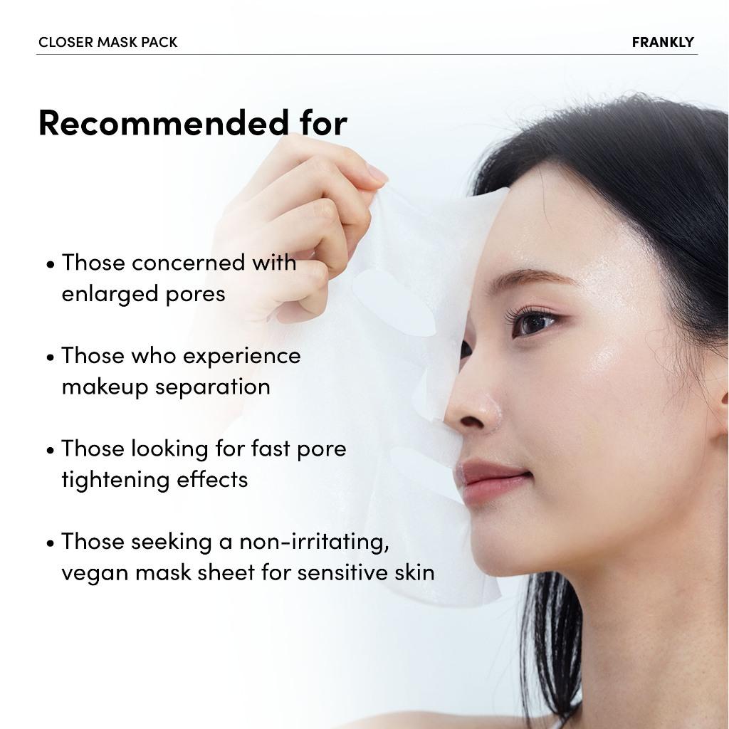 Frankly Closer Pore Minimizing Mask Pack