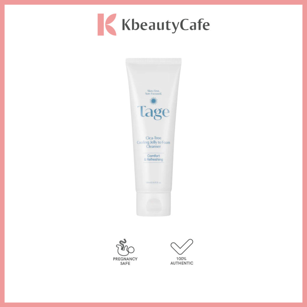 Tage Cica-Tree Cooling Jelly to Foam Cleanser 120ml