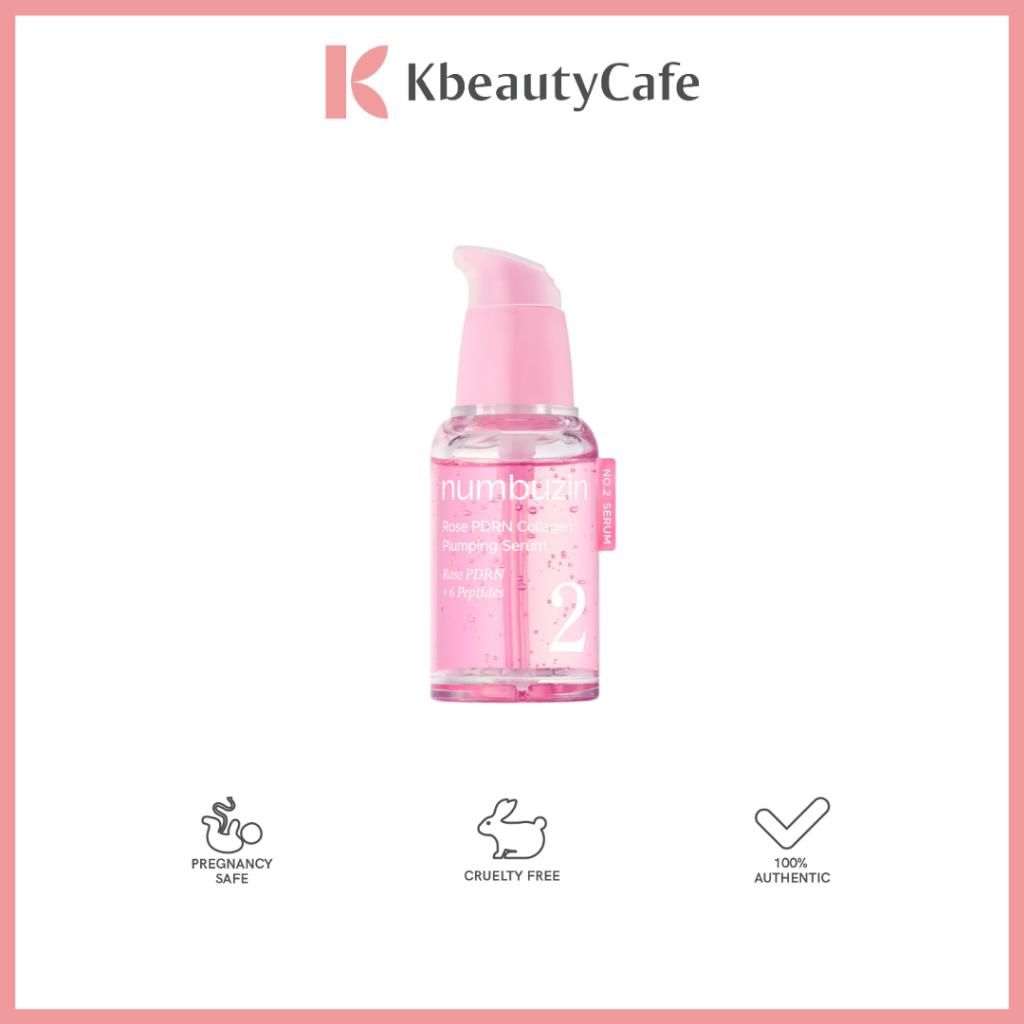 Numbuzin No.2 Rose PDRN Collagen Plumping Serum 30ml