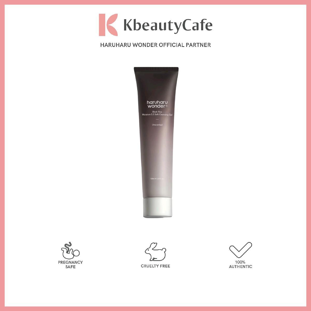 Haruharu Wonder Black Rice Moisture 5.5 Soft Cleansing Gel