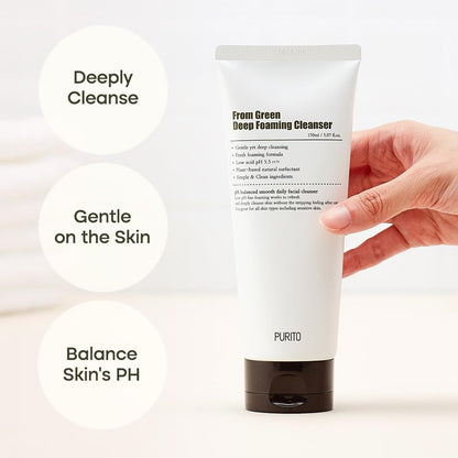 Purito From Green Deep Foaming Cleanser 150ml