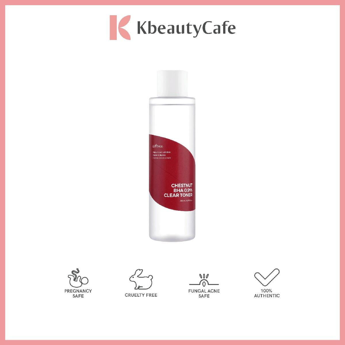 Isntree Chestnut BHA 0.9% Clear Toner