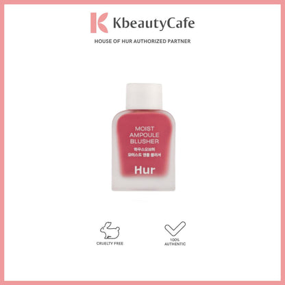 House of HUR Moist Ampoule Blusher - Long Lasting, Natural-Looking Blush