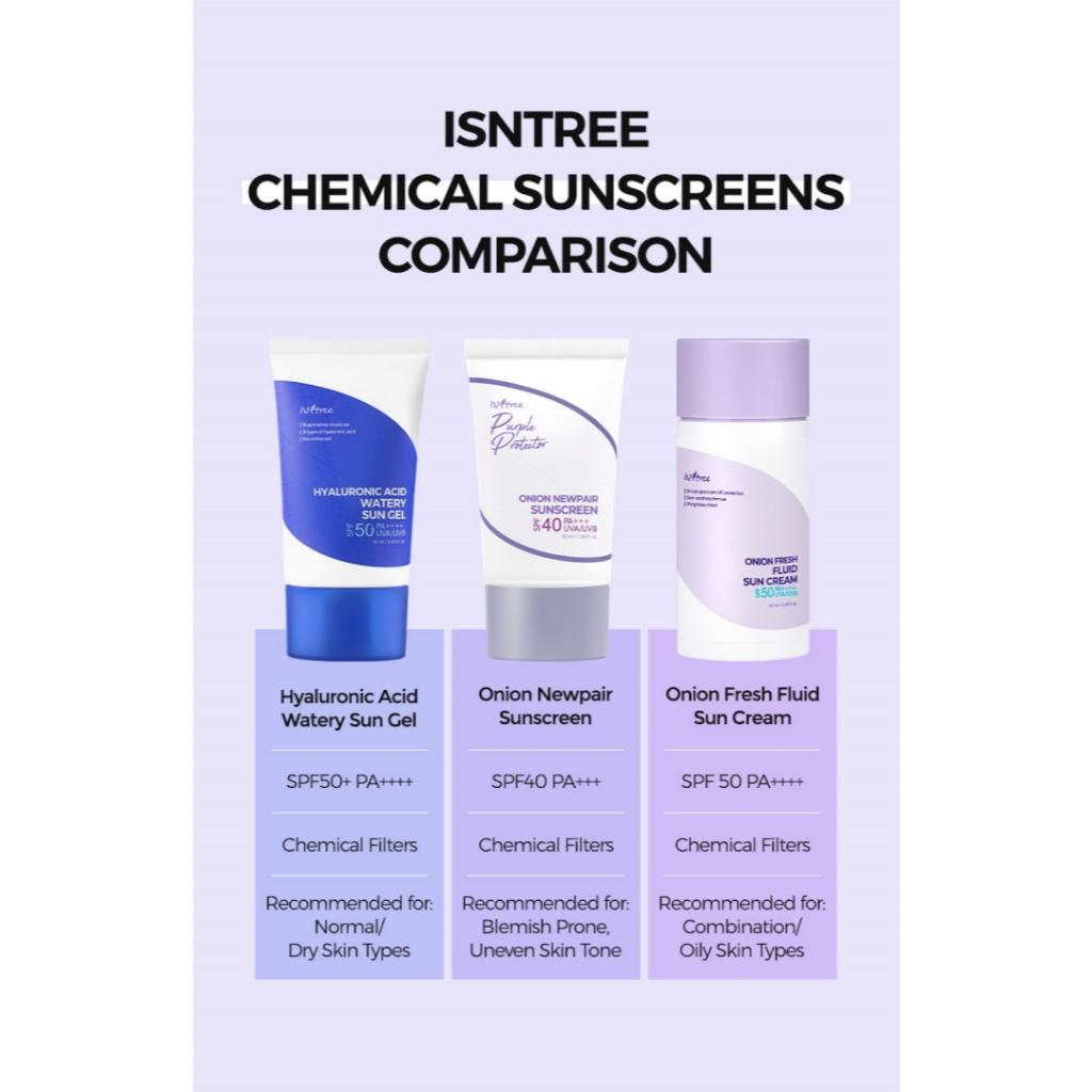 Isntree Onion Fresh Fluid Sun Cream