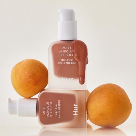 House of HUR Moist Ampoule Blusher - Long Lasting, Natural-Looking Blush