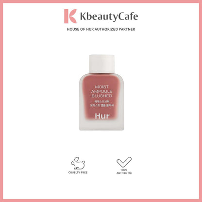 House of HUR Moist Ampoule Blusher - Long Lasting, Natural-Looking Blush