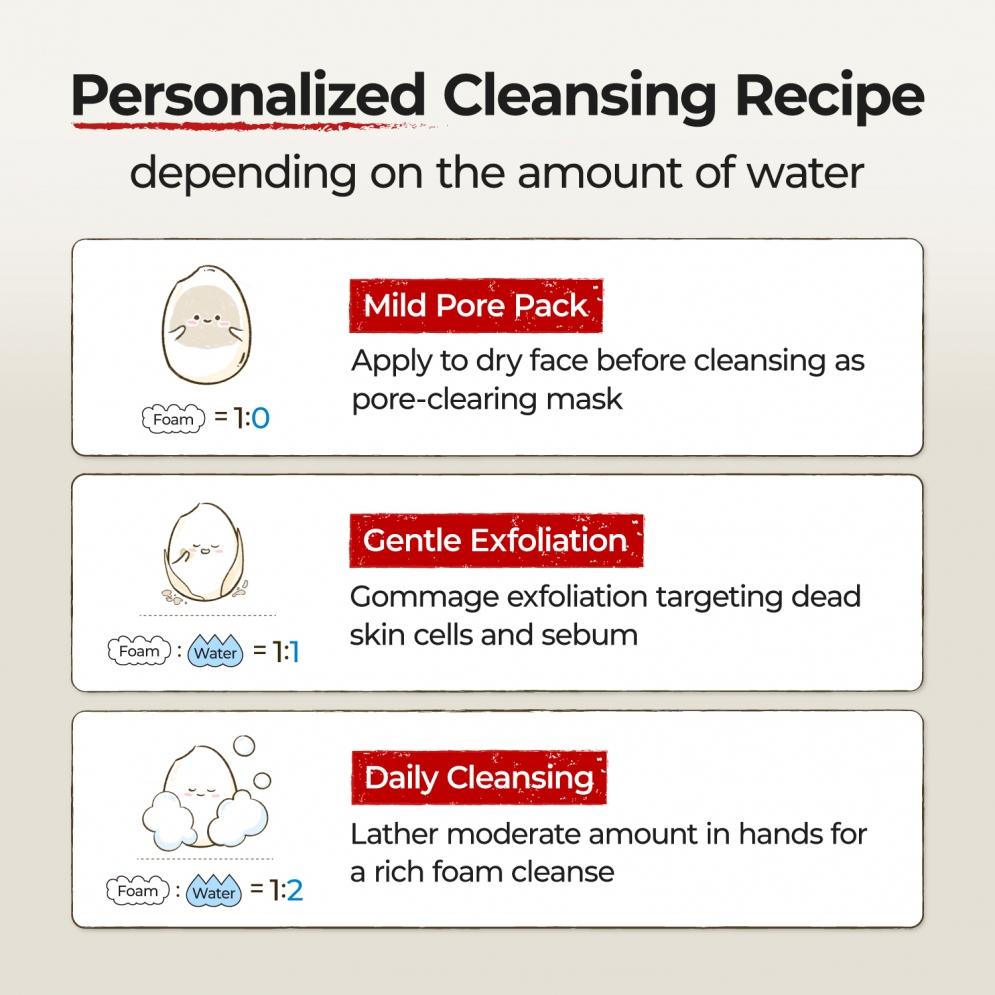 Numbuzin No.3 Rice Enzyme Skin Softening Cleansing Foam