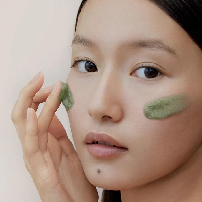 Arencia Green Tea + LHA Deep Pore Rice Cake Cleanser