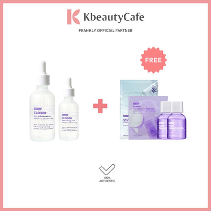Frankly Closer Pore Reducing Serum - Pore Minimizer and Anti-aging - 9 Kinds of Peptides