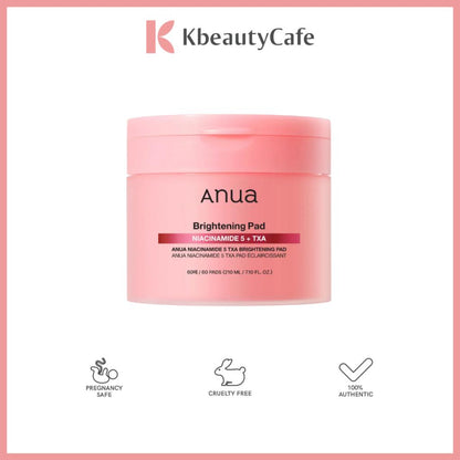 Anua Niacinamide 5 TXA Brightening Pad (60 Pads)