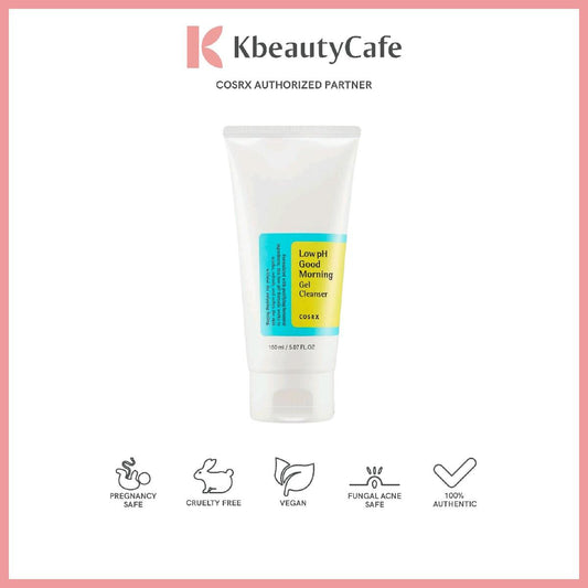 CosRX Low pH Good Morning Gel Cleanser (150ml) -  Gentle Cleanser for Sensitive Skin - For All Skin Types
