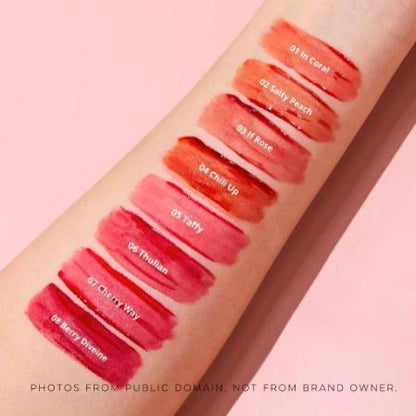 Romand Dewyful Water Tint - Korean Lip Tint for Dewy Lips - Long-lasting, MLBB, Highly-Pigmented