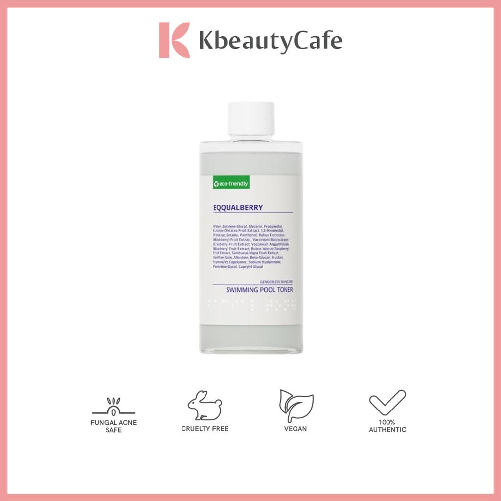 Eqqualberry Swimming Pool Toner – Gentle Exfoliating Toner for Sensitive & Acne-Prone Skin