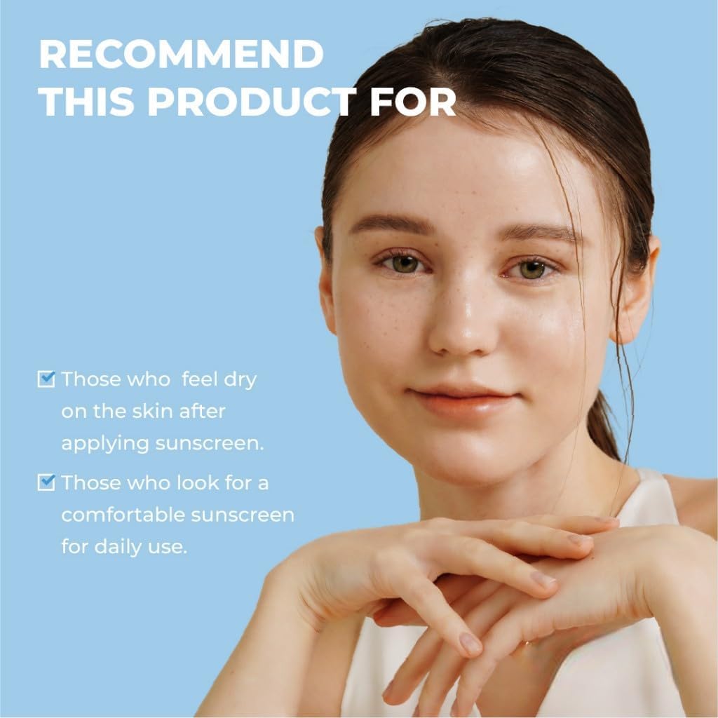 Isntree Hyaluronic Acid Watery Sun Gel - Sunscreen for Oily Skin - Lightweight, No White Cast, Non-Greasy