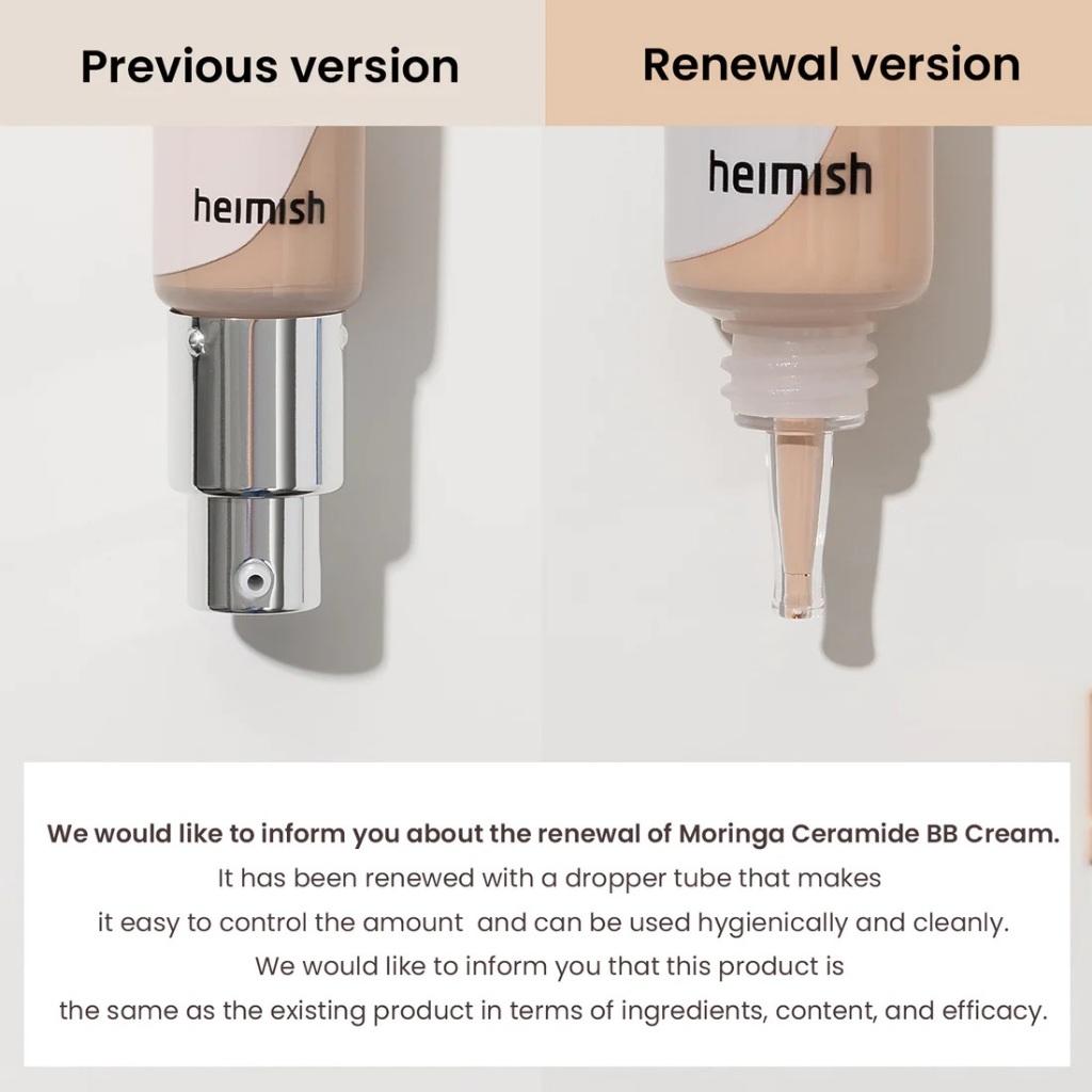 Heimish Moringa Ceramide BB Cream (Renewed Version)