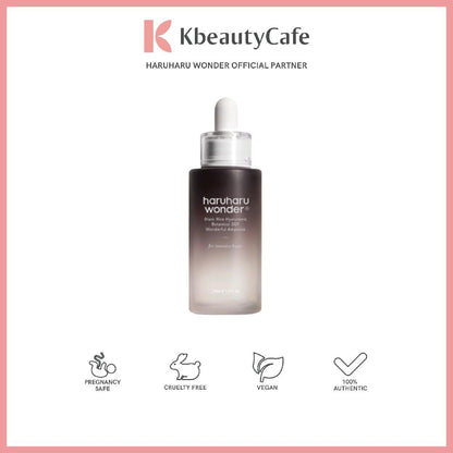 Haruharu Wonder Black Rice Hyaluronic Botanical 2GF Wonderful Ampoule (Serum)