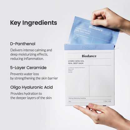 Biodance Hydro Cera-Nol Real Deep Mask (1 pc. or 4 pcs)