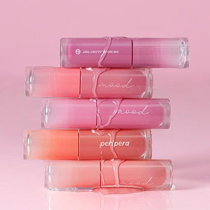 Peripera Ink Mood Glowy Tint - Korean Lip Tint for Plump Lips