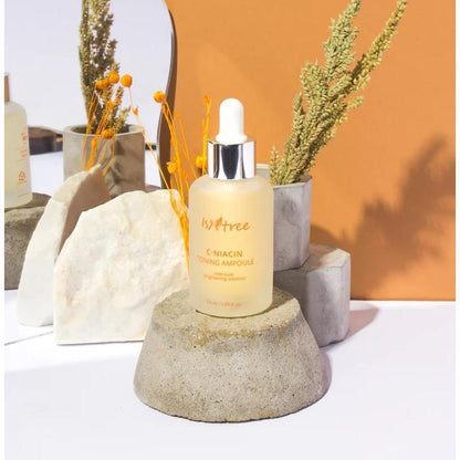 Isntree C-Niacin Toning Ampoule - Serum for Sensitive Skin - Brightening and Moisturizing