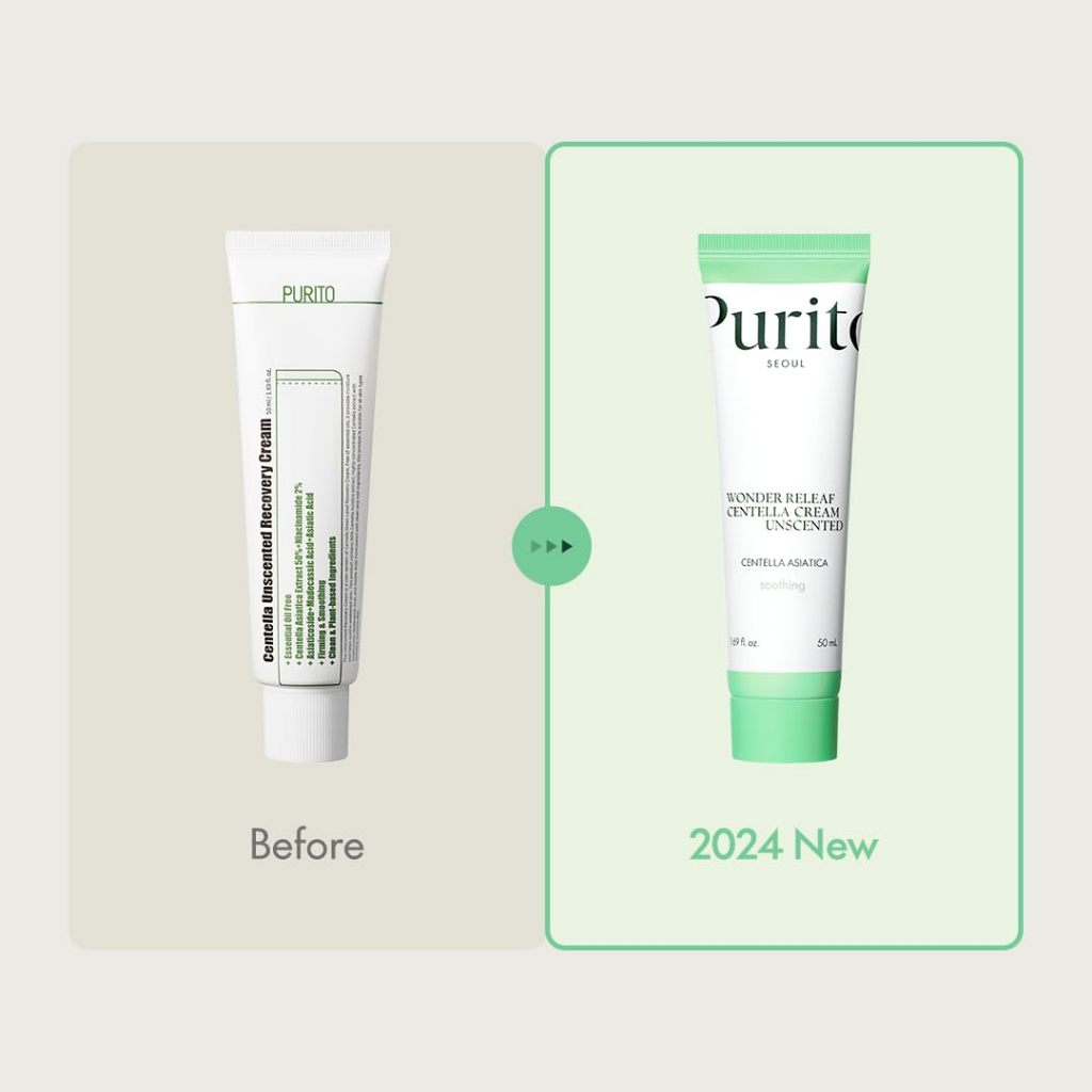 Purito Wonder Releaf Centella Cream Unscented 50ml