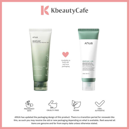 Anua Heartleaf LHA Moisture Peeling Gel