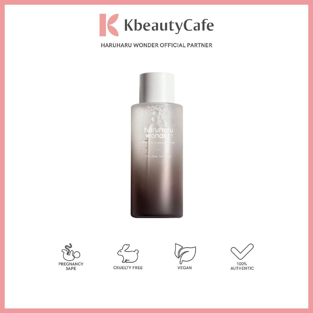 Haruharu Wonder Black Rice Hyaluronic Toner - Hydrating and Anti-aging, Glass Skin Toner
