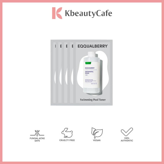 [Gift] Eqqualberry Swimming Pool Toner Sample (5 pcs)