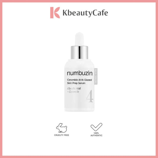 Numbuzin No.4 Ceramide AHA Glazed Skin Prep Serum