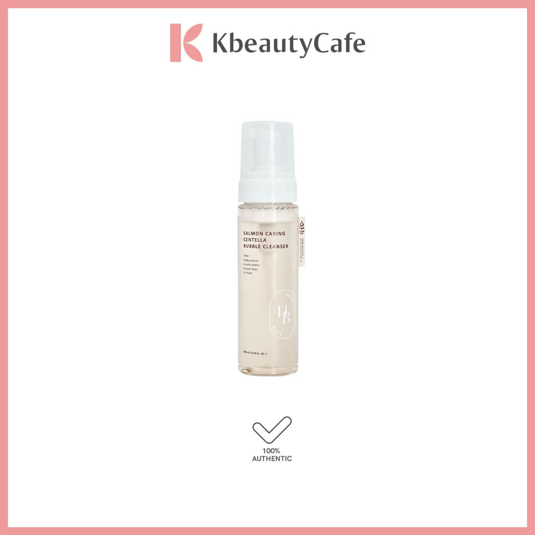 Heveblue Salmon Caring Centella Bubble Cleanser 200ml