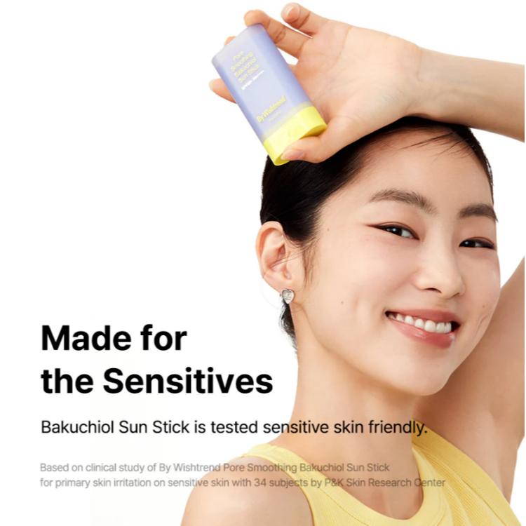 By Wishtrend Pore Smoothing Bakuchiol Sun Stick