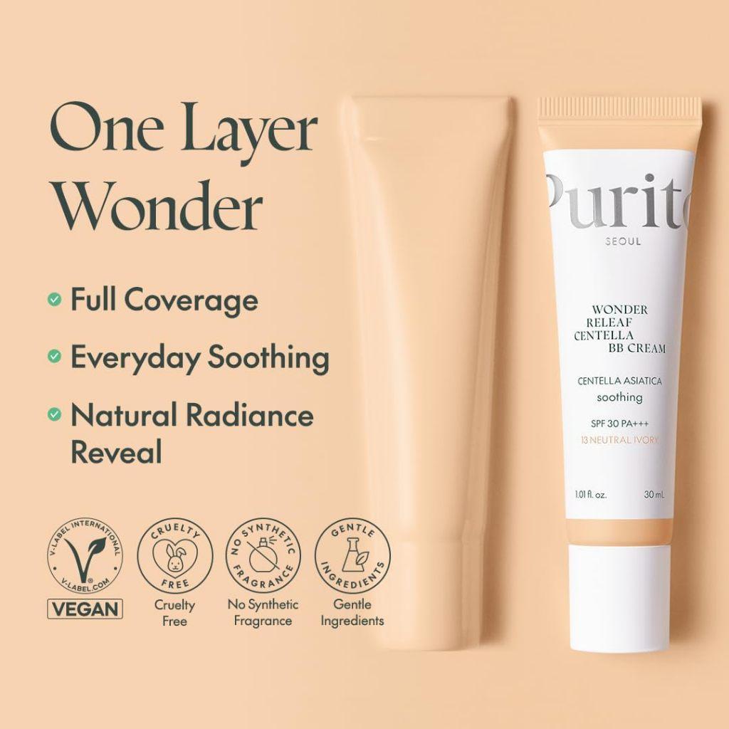 Purito Wonder Releaf Centella BB Cream 30ml