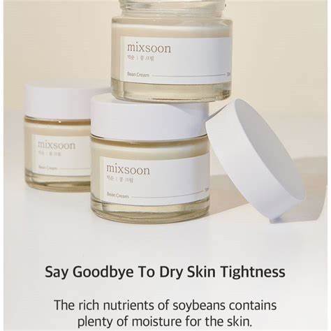Mixsoon Bean Cream 50ml (Lightweight Moisturizer)