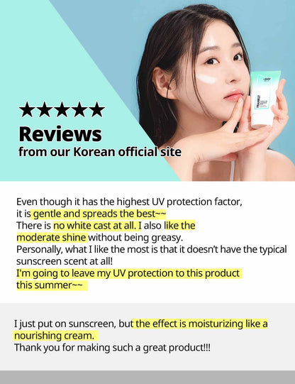 Frankly Cicahae Sun - Soothing Sunscreen For All Skin Types - Lightweight, Non-Greasy, Zero White Cast