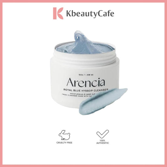 Arencia Blue Hyssop Rice Mochi Cleanser 120g