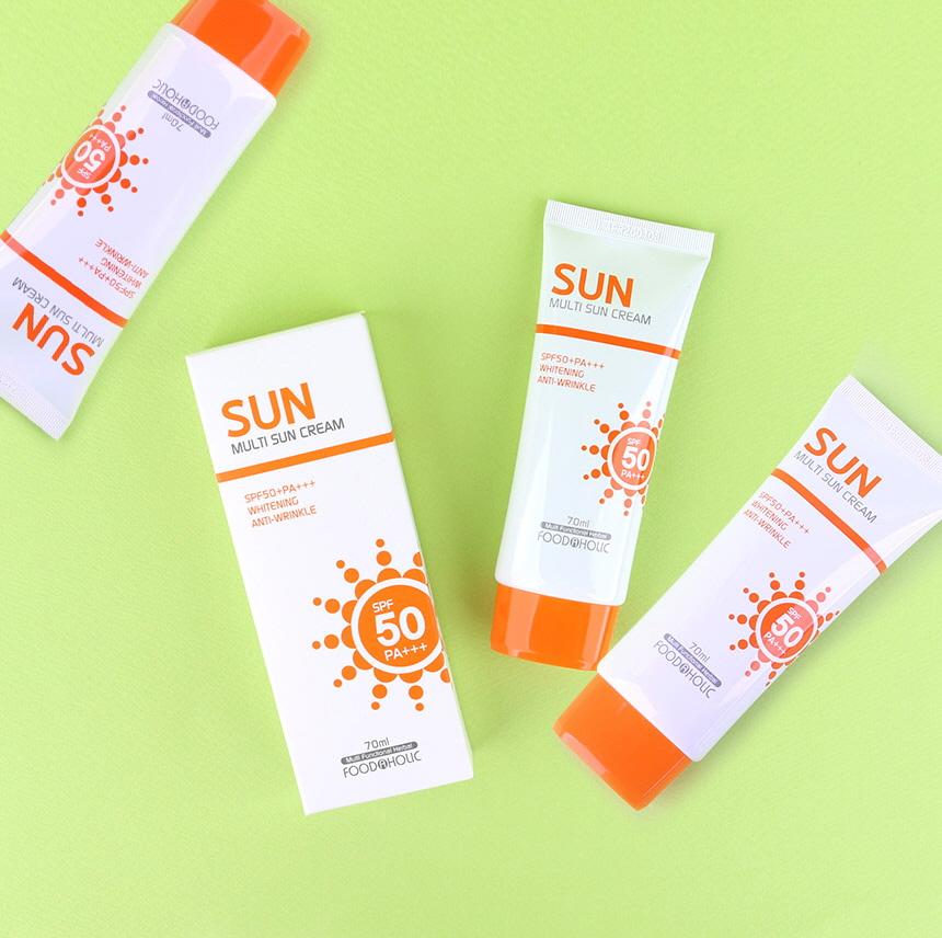 Foodaholic Multi Sun Cream 70 ml and 250 ml
