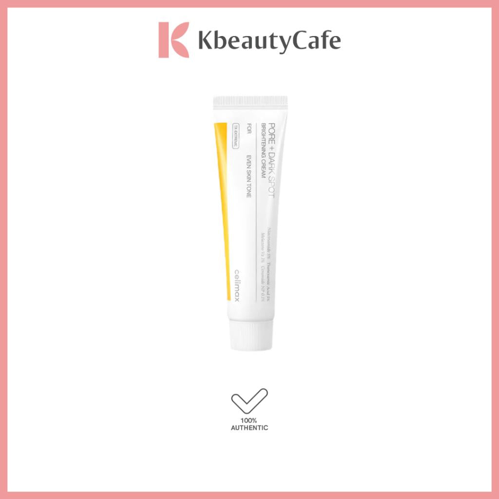 Celimax Pore+Dark Spot Brightening Cream 35ml - Dark Spots & Pore Minimizing Korean Moisturizer