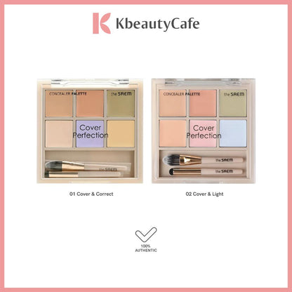 The SAEM Cover Perfection Concealer Palette