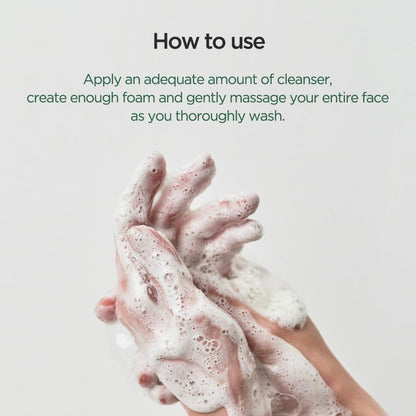 Anua Heartleaf Quercetinol Pore Deep Cleansing Foam 150ml - Deep Pore Cleanser for Acne-Prone Skin