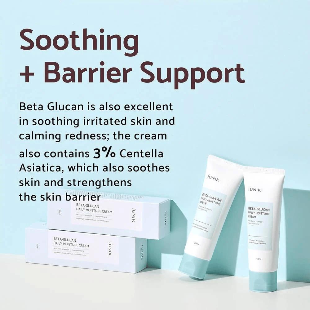 Iunik Beta Glucan Daily Moisture Cream 60ml