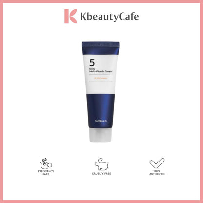 Numbuzin Cream (No.3 Velvet Beauty Cream, 4 Daily Multi-Vitamin Cream, 4 Full-Nutrient Firming Cream, 1 Purple Complex Moisture Balancing Soothing Cream))