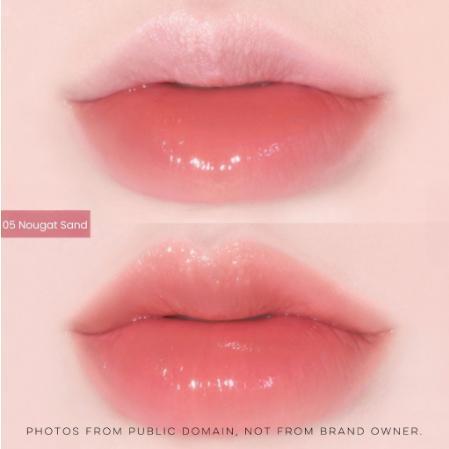 Romand Glasting Melting Balm - Korean Lip Balm for Smooth and Moisturized Lips - MLBB, Highly-Pigmented
