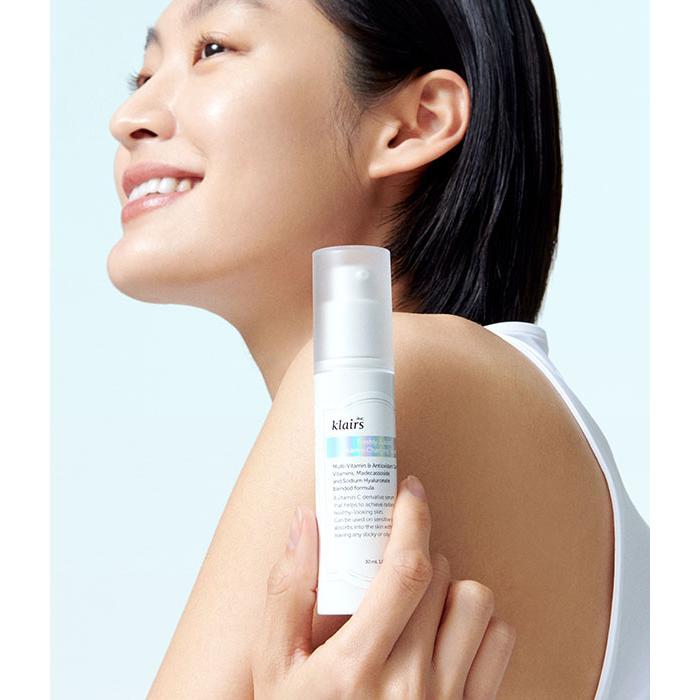 Klairs Freshly Juiced Vitamin Charging Serum - For Sensitive Skin - Has Vitamin C and Niacinamide - Brightening, Fades Dark Marks