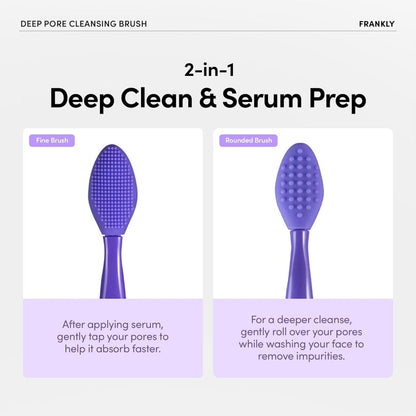Frankly Pore Cleansing Silicone Face Brush