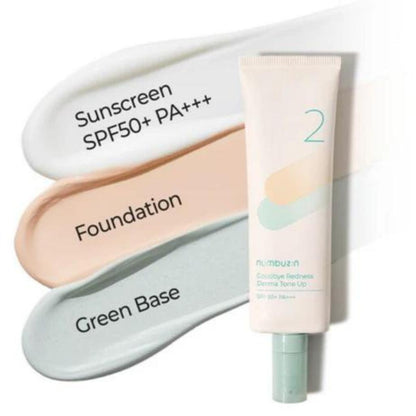 Numbuzin No. 2 Goodbye Redness Derma Tone Up