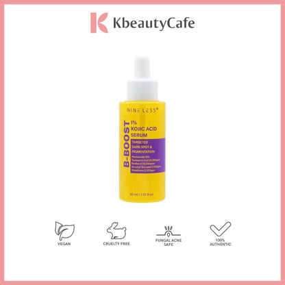 Nineless B-Boost 1% Kojic Acid Serum 30ml (Nine Less)